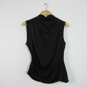 2ndday Portia Women Sleeveless Top 36 Black Blouse Viscose Rouch Minimalist 182